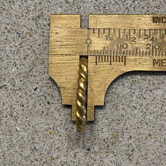 18k rope ring - Picture 6 of 8